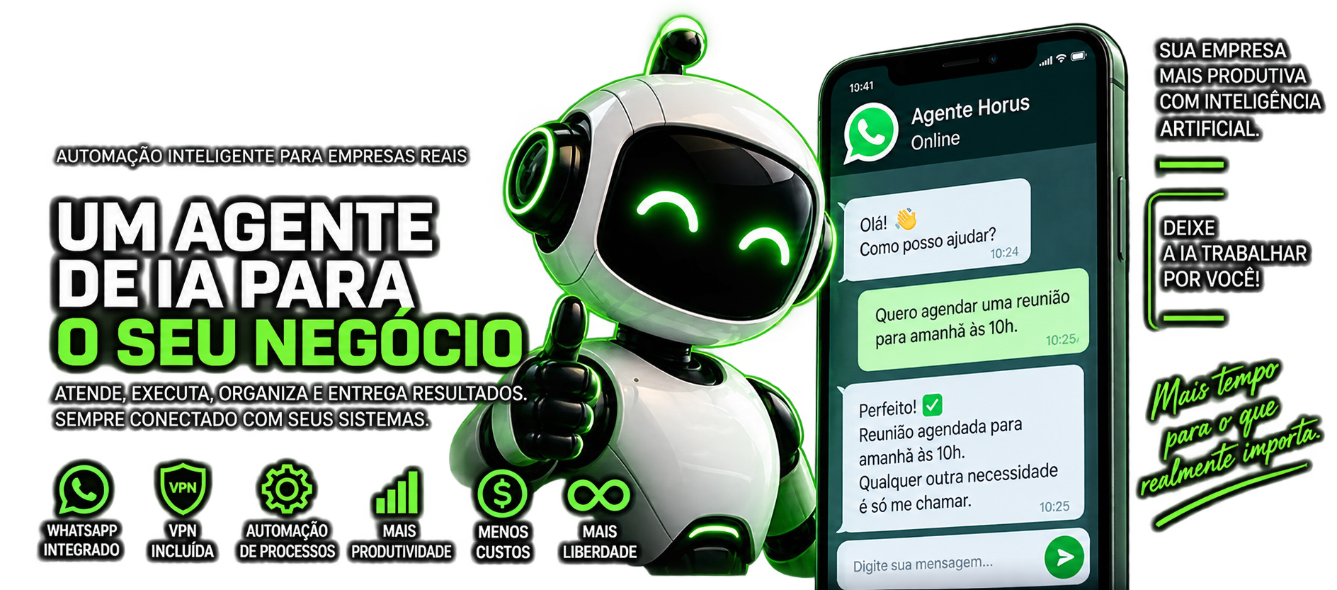 Horus IA – automação inteligente para empresas reais